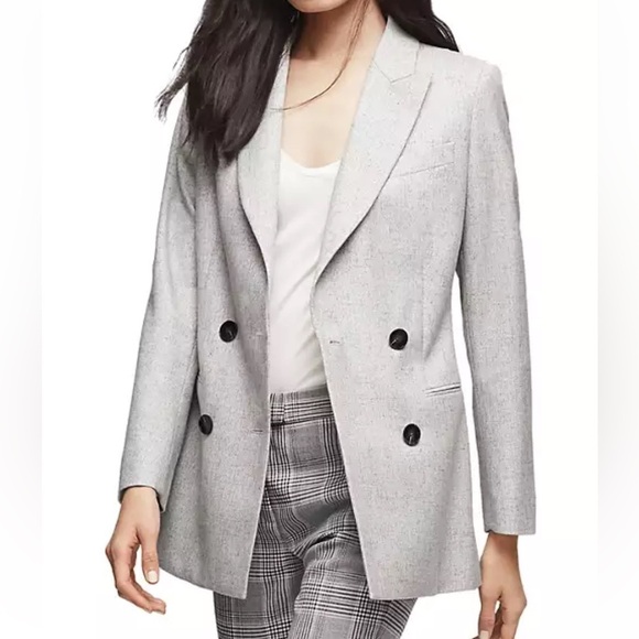 REISS Logan Double-Breasted Blazer size 0 - Picture 1 of 5